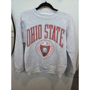 Vintage Galt Sand Size M Ohio State Buckeyes Crewneck Gray Sweatshirt